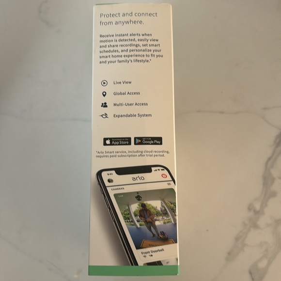 NIB NWT Arlo Wired Video Doorbell - Picture 5 of 7